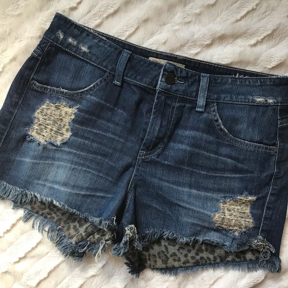 Animal Print GUESS Shorts